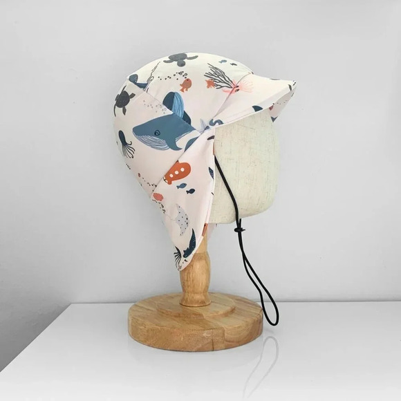 NWT Cute Boys One-Piece Swimsuit Short Sleeve Swimwear Summer Under the Sea 1-2Y - Picture 4 of 6